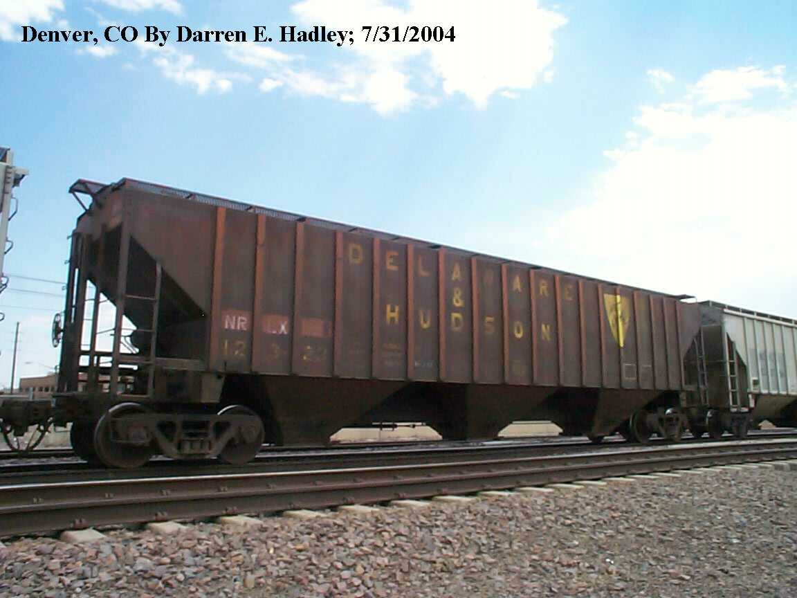 Railfanning Colorado - Delaware and Hudson #12323 Hopper (D&H)