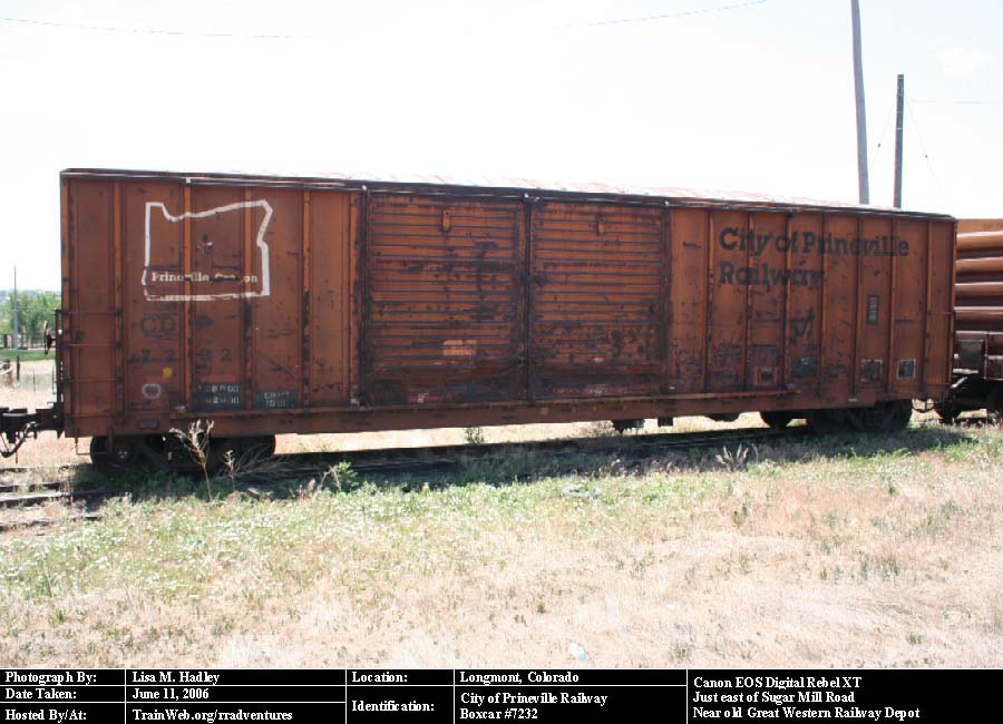 City of Prineville Railway - Boxcar #7232