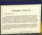 Velocipede Track Car