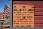 Bull Hill Station Sign