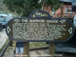 The Narrow Gauge Sign (aaj)