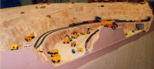 Thumbnail of open pit copper mine