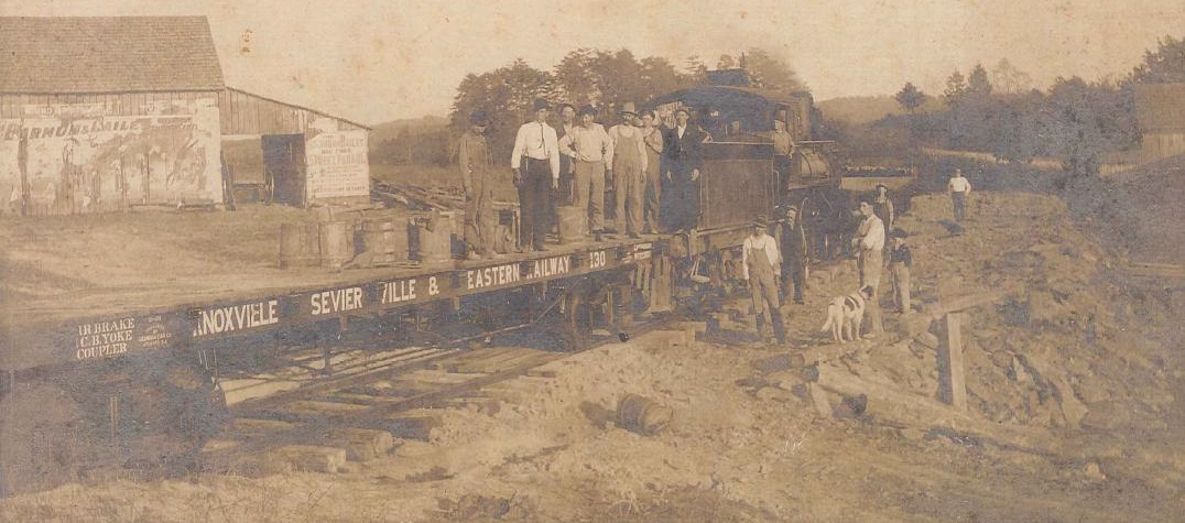 KS&E construction crew, 1908.