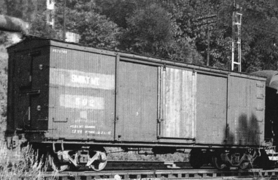 Smoky Mtn. RR boxcar #502 at Knoxville