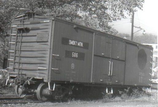 SMRR boxcar #506 at Knoxville