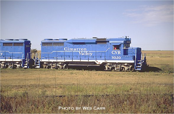 Cimarron Valley Railroad - GP30 3020