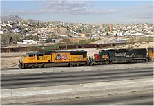 Union Pacific at Yandell St.  El Paso, TX