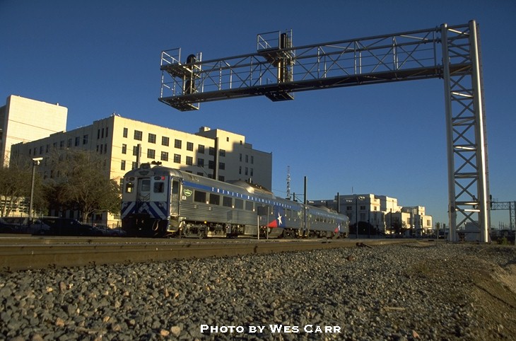 Trinity Railway Express - RDC's in Dallas