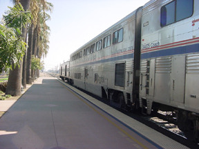 Westbound Sunset Limited, Ontario, CA, 