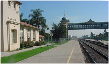 Pomona California Amtrak Station