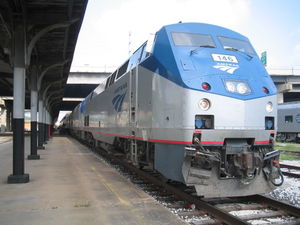 Houston, Texas Amtrak Station