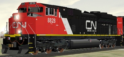 CN SD70M-2 #8828