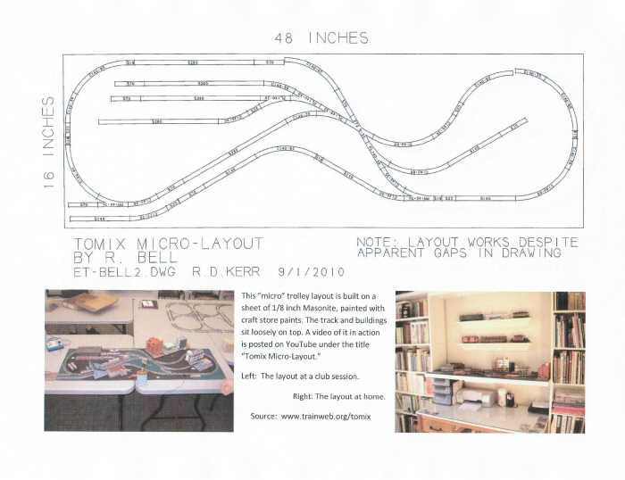 tomix track plans