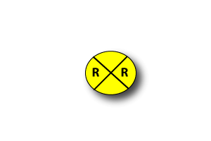 RR crossing sign
