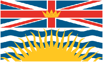 British Columbia Province Flag