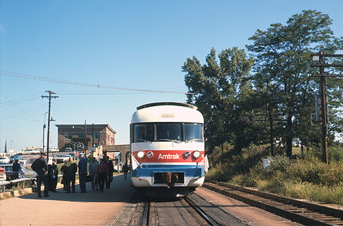 Amtrak Bloomington S t a t i o n (September 1973)