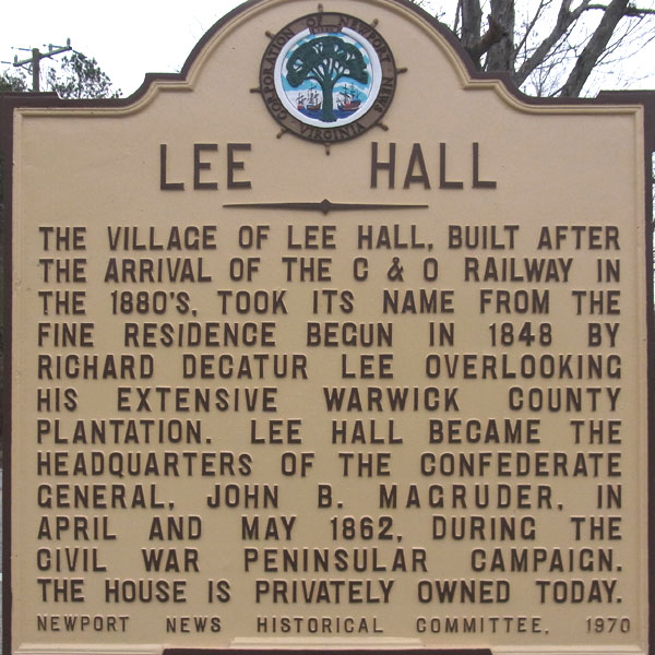Lee Hall Depot - Historic Newport News