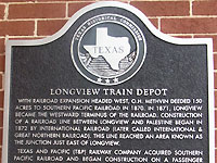 Longview Depot History
