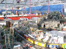 A second view of the East end of the Garden Factory train display