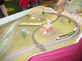 The right end turn around module of the Twin Tiers N TRAK club modular layout