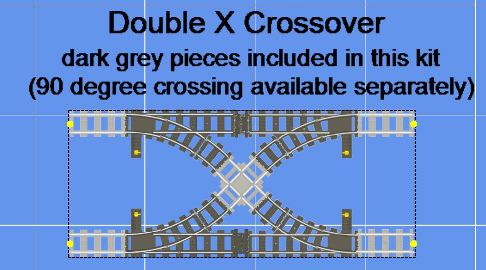 lego double crossover track